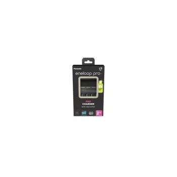PANASONIC Ladegerät für NiMH AA / AAA 8 Zellen mit EU-Stecker