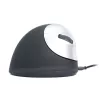 R-Go Tools Ergonomische Maus R-Go HE Break mit Pausensoftware, groß (Handgröße ≥ 185 mm), rechtshändig, kabelgebunden, schwarz