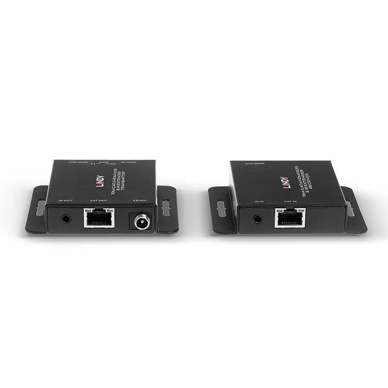 Lindy 70m Cat.6 HDMI 4K30 und IR Extender mit PoC und Loop Out