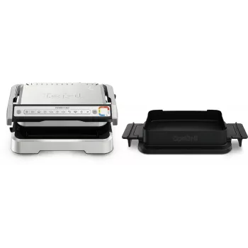 Kontaktgrill Tefal OptiGrill 4in1 GC774D Edelstahl 2100W
