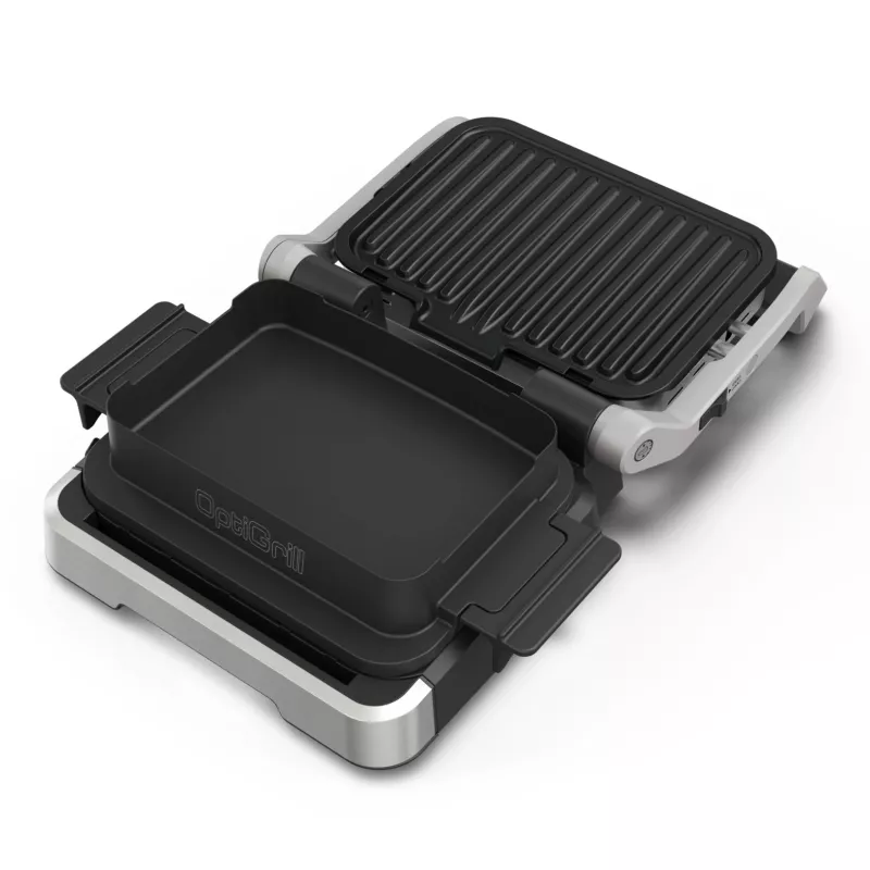 Kontaktgrill Tefal OptiGrill 4in1 GC774D Edelstahl 2100W