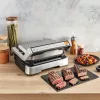 Kontaktgrill Tefal OptiGrill 4in1 GC774D Edelstahl 2100W
