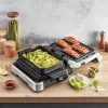 Kontaktgrill Tefal OptiGrill 4in1 GC774D Edelstahl 2100W