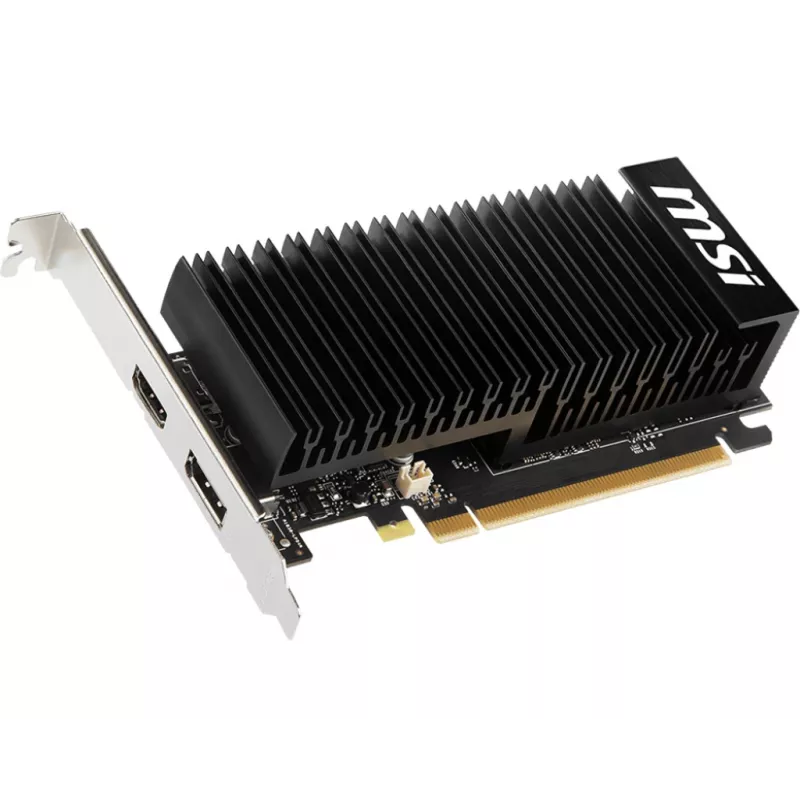 MSI Grafikkarte GeForce GT 1030 – 4 GB GDDR4, PCIe 3.0, 1430 MHz Boost, 64-Bit, aktive Kühlung