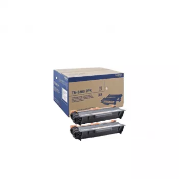 Tonerkartusche Brother TN3380 2PK 12000 Seiten schwarz