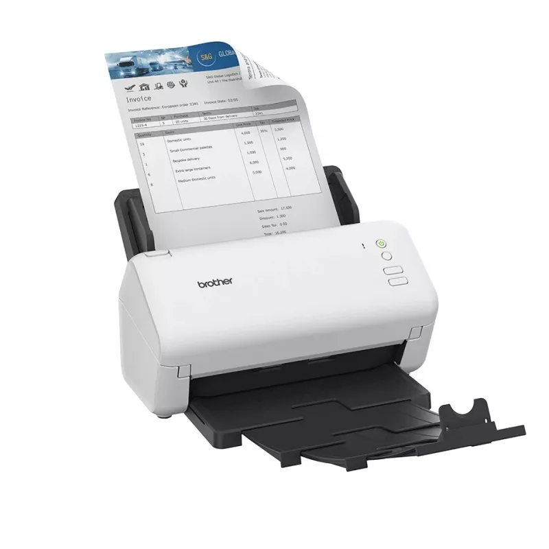 Brother ADS-4100 Scanner ADF Scanner 600 x 600 DPI A4 Schwarz, Weiß