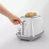 Toaster De’Longhi CTOC2103.W 2 Scheiben 900 W Weiß Edelstahl