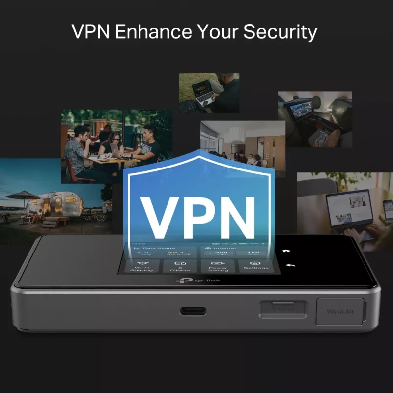 TP-Link M8550(EU) Mobilfunknetzwerkgerät Mobilfunknetzwerk-Router