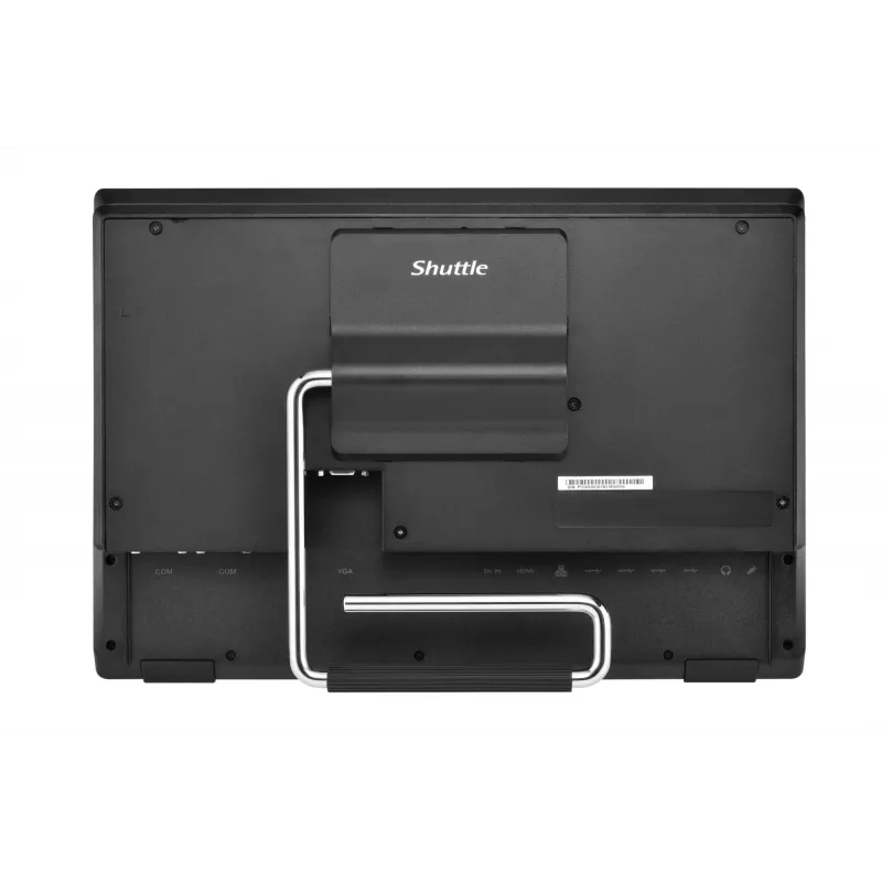 Shuttle All-In-One Barebone P55U3, 15,6 Zoll Multi-Touch-Bildschirm, Intel Core i3-1315U, WiFi, IP54, lüfterlos, 24/7 Dauerbetrieb