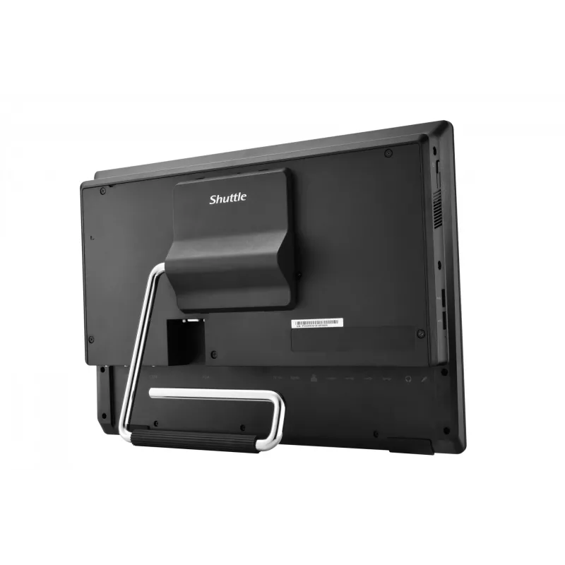Shuttle All-In-One Barebone P55U3, 15,6 Zoll Multi-Touch-Bildschirm, Intel Core i3-1315U, WiFi, IP54, lüfterlos, 24/7 Dauerbetrieb