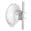 Netzwerk-Bridge UBIQUITI UISP airFiber 60 XG — 6000 Mbit/s, Reichweite bis 4000 m, Gigabit Ethernet, Mastmontage, weiß