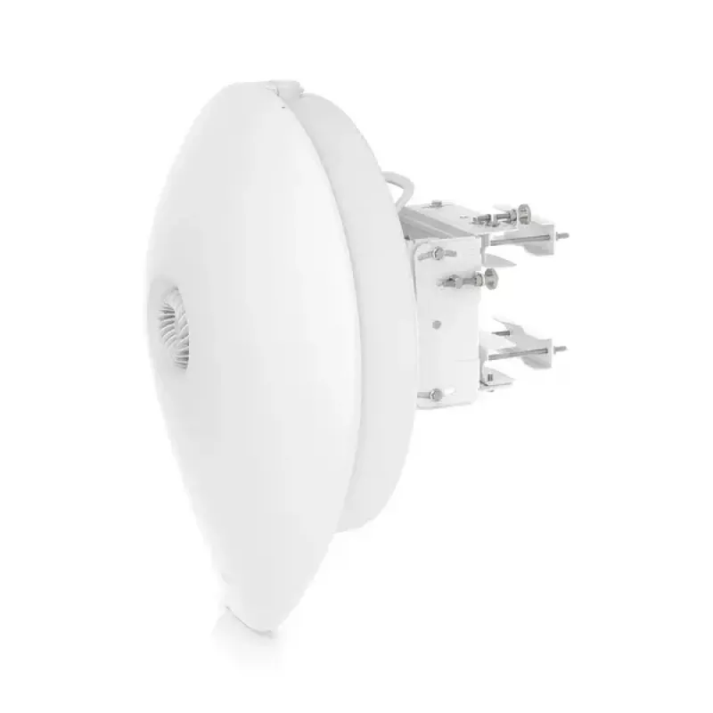 Netzwerk-Bridge UBIQUITI UISP airFiber 60 XG — 6000 Mbit/s, Reichweite bis 4000 m, Gigabit Ethernet, Mastmontage, weiß