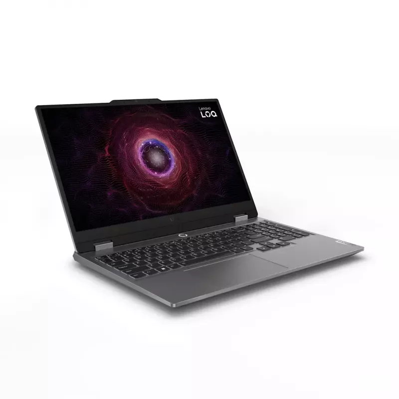 Laptop Lenovo LOQ 15ARP9 — 15,6 Zoll FHD 144Hz, AMD Ryzen 5 7235HS, 16GB DDR5, 512GB NVMe SSD, GeForce RTX 4050 6GB, Windows 11 Home