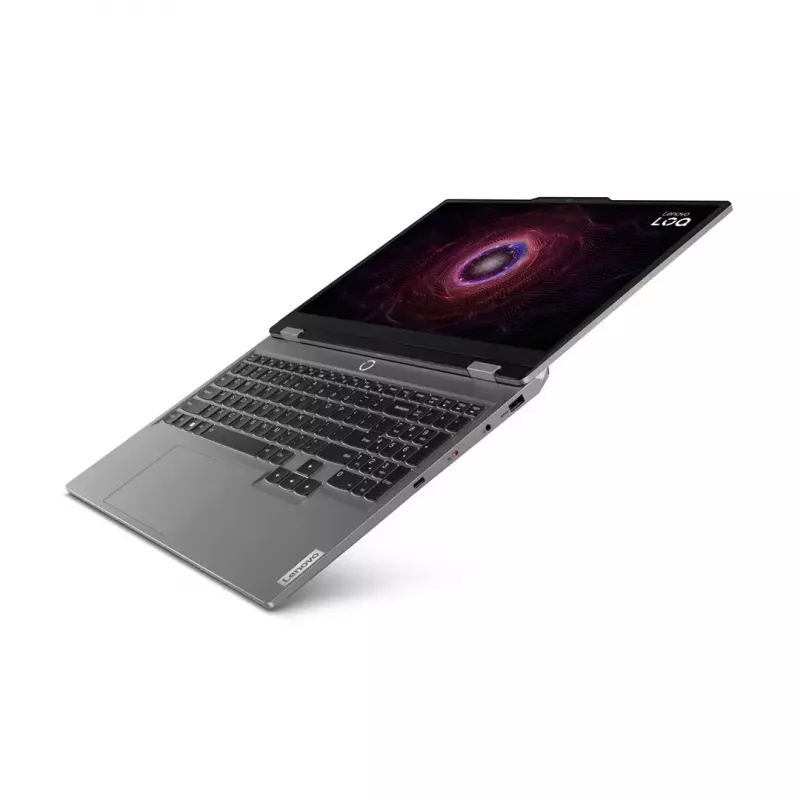 Laptop Lenovo LOQ 15ARP9 — 15,6 Zoll FHD 144Hz, AMD Ryzen 5 7235HS, 16GB DDR5, 512GB NVMe SSD, GeForce RTX 4050 6GB, Windows 11 Home