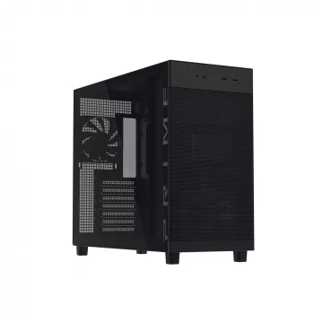 ASUS PRIME AP303 TG Schwarz, PC, Schwarz, micro ATX, Mini-ITX, ATX, 16,5 cm, 36 cm, 18 cm