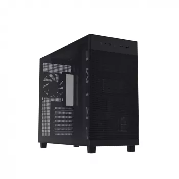 ASUS PRIME AP303 TG Schwarz, PC, Schwarz, micro ATX, Mini-ITX, ATX, 16,5 cm, 36 cm, 18 cm