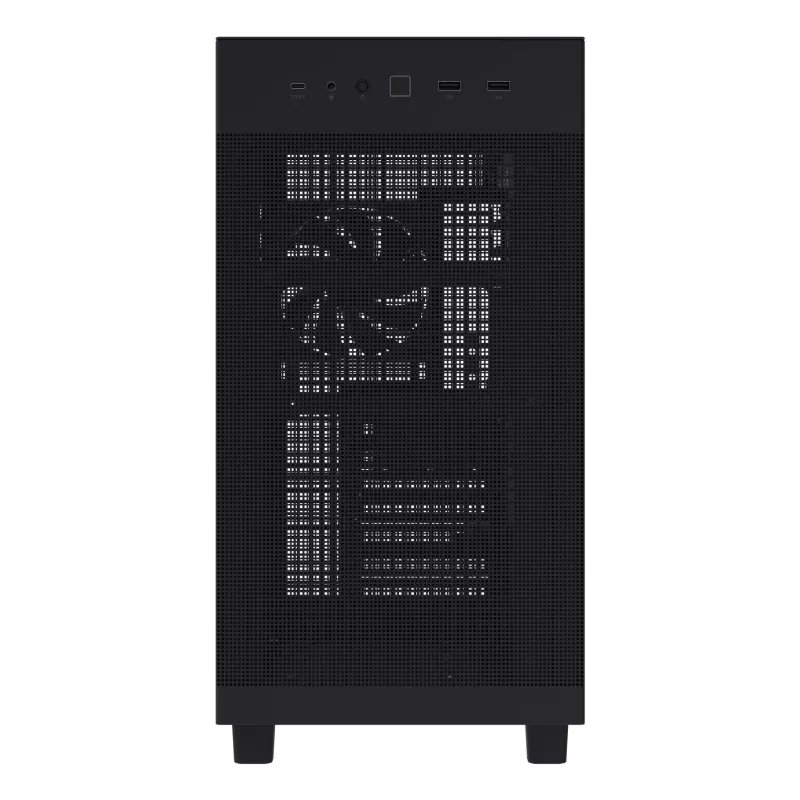 ASUS PRIME AP303 TG Schwarz, PC, Schwarz, micro ATX, Mini-ITX, ATX, 16,5 cm, 36 cm, 18 cm