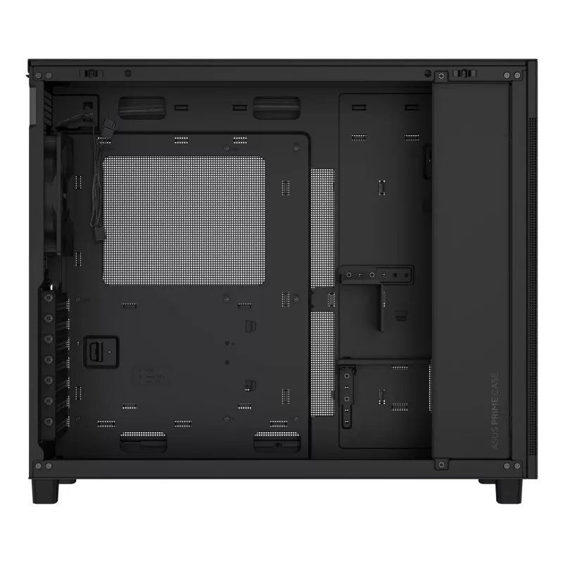 ASUS PRIME AP303 TG Schwarz, PC, Schwarz, micro ATX, Mini-ITX, ATX, 16,5 cm, 36 cm, 18 cm