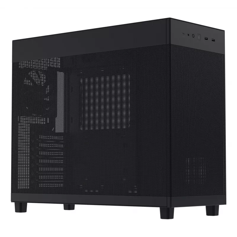 PC-Gehäuse ASUS Prime AP303 Mesh Midi Tower — ATX, unterstützt GPU 36 cm, CPU-Kühler 165 mm, USB-A 2×, USB-C 1