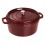 Runde gusseiserne Kasserolle Staub La Cocotte 6,7 l, 28 cm Durchmesser