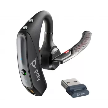 Headset Poly Voyager 5200 USB-A Bluetooth Headset +BT700 Dongle