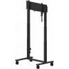 iiyama MD-CAR2031-B1 elektrischer Bodenlift auf Rollen für Displays 55–105 Zoll, max. 120 kg, VESA 800x600, Höhe 850–1800 mm, Schwarz