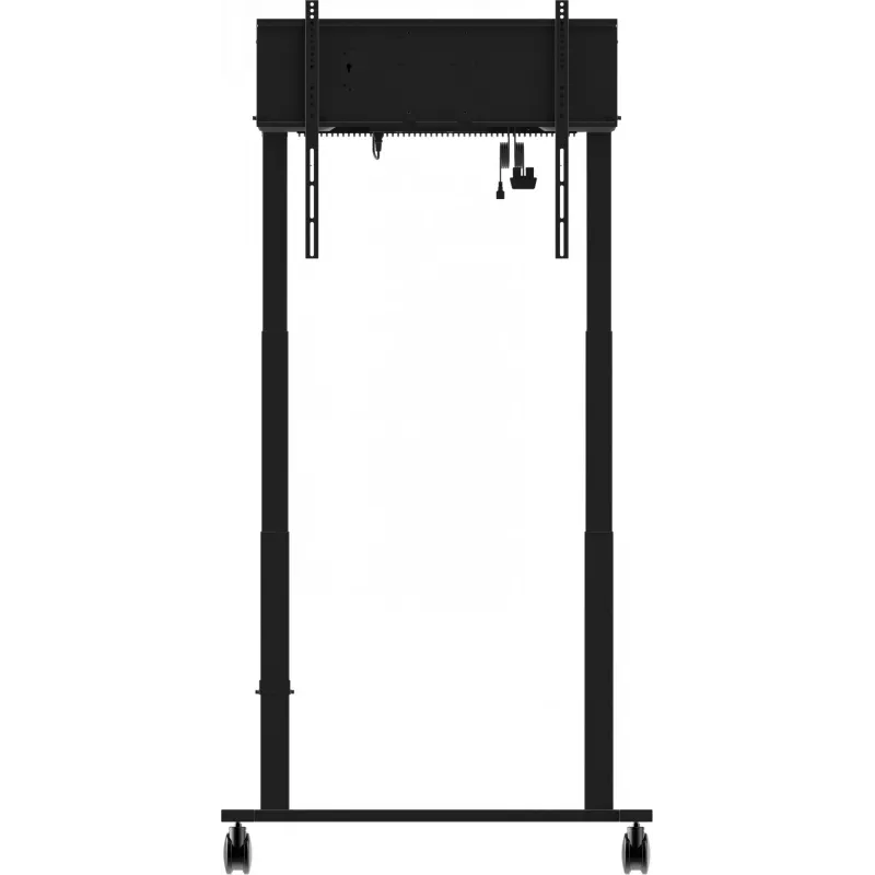 iiyama MD-CAR2031-B1 elektrischer Bodenlift auf Rollen für Displays 55–105 Zoll, max. 120 kg, VESA 800x600, Höhe 850–1800 mm, Schwarz