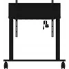 iiyama MD-CAR2031-B1 elektrischer Bodenlift auf Rollen für Displays 55–105 Zoll, max. 120 kg, VESA 800x600, Höhe 850–1800 mm, Schwarz