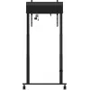 iiyama MD-CAR2031-B1 elektrischer Bodenlift auf Rollen für Displays 55–105 Zoll, max. 120 kg, VESA 800x600, Höhe 850–1800 mm, Schwarz
