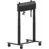 iiyama MD-CAR2031-B1 elektrischer Bodenlift auf Rollen für Displays 55–105 Zoll, max. 120 kg, VESA 800x600, Höhe 850–1800 mm, Schwarz