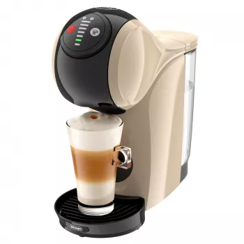 Kapselkaffeemaschine De’Longhi Genio S – 0,8 l Wassertank, 15 bar, Arbeitsplatte, taupe