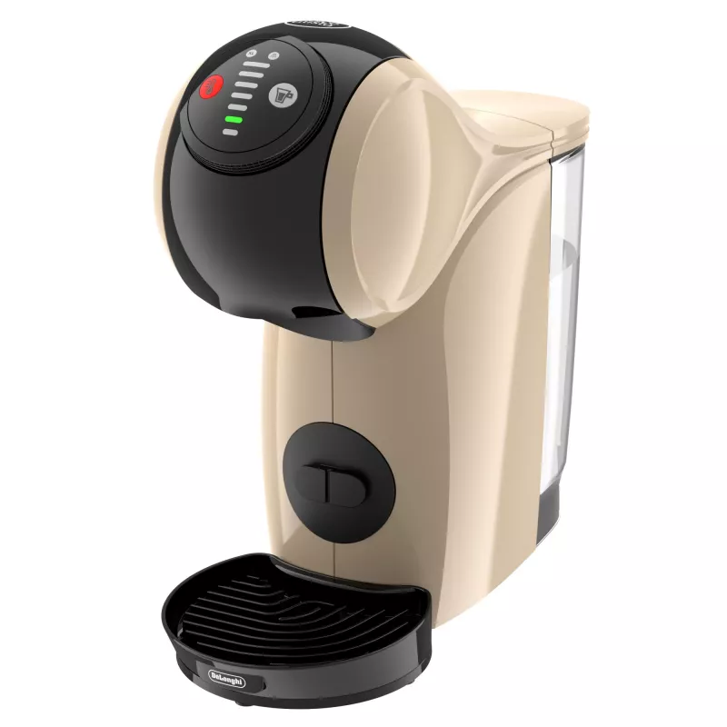 Kapselkaffeemaschine De’Longhi Genio S – 0,8 l Wassertank, 15 bar, Arbeitsplatte, taupe