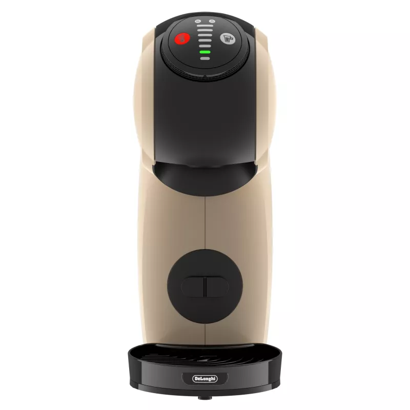 Kapselkaffeemaschine De’Longhi Genio S – 0,8 l Wassertank, 15 bar, Arbeitsplatte, taupe