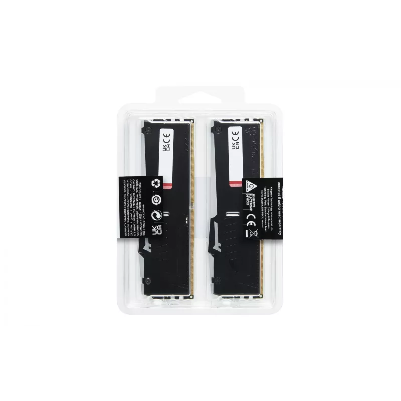 Kingston Technology FURY Beast 16GB 5200MT/s DDR5 CL40 DIMM (Kit aus 2) RGB