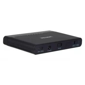 USB-C Hub Unitek S1222A SolidForce+ – HDMI 4K, Ethernet, SATA III, 10 Gbit/s, Aluminiumgehäuse, schwarz
