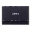 USB-C Hub Unitek S1222A SolidForce+ – HDMI 4K, Ethernet, SATA III, 10 Gbit/s, Aluminiumgehäuse, schwarz