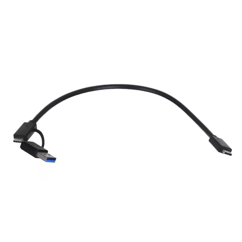USB-C Hub Unitek S1222A SolidForce+ – HDMI 4K, Ethernet, SATA III, 10 Gbit/s, Aluminiumgehäuse, schwarz
