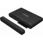 USB-C Hub Unitek S1222A SolidForce+ – HDMI 4K, Ethernet, SATA III, 10 Gbit/s, Aluminiumgehäuse, schwarz