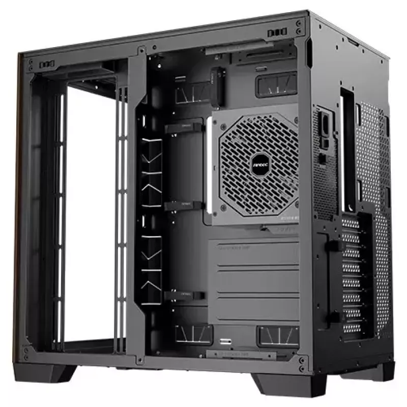 PC-Gehäuse Antec C8 Wood Full Tower Schwarz