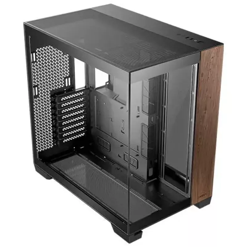 PC-Gehäuse Antec C8 Wood Full Tower Schwarz