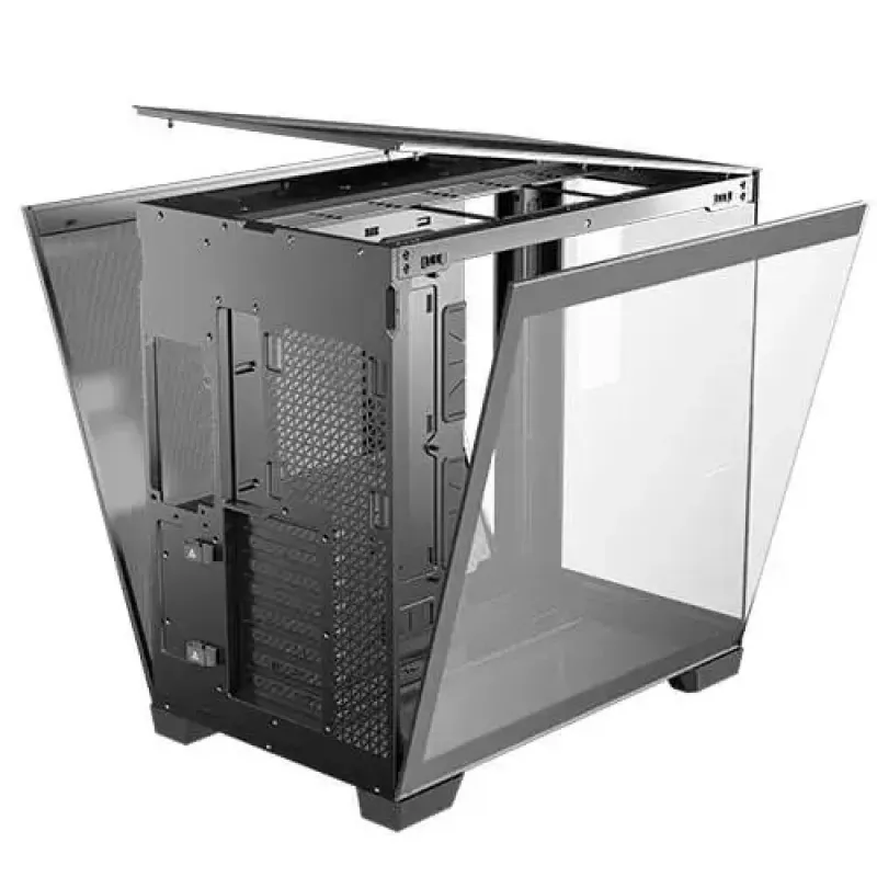 PC-Gehäuse Antec C8 Wood Full Tower Schwarz
