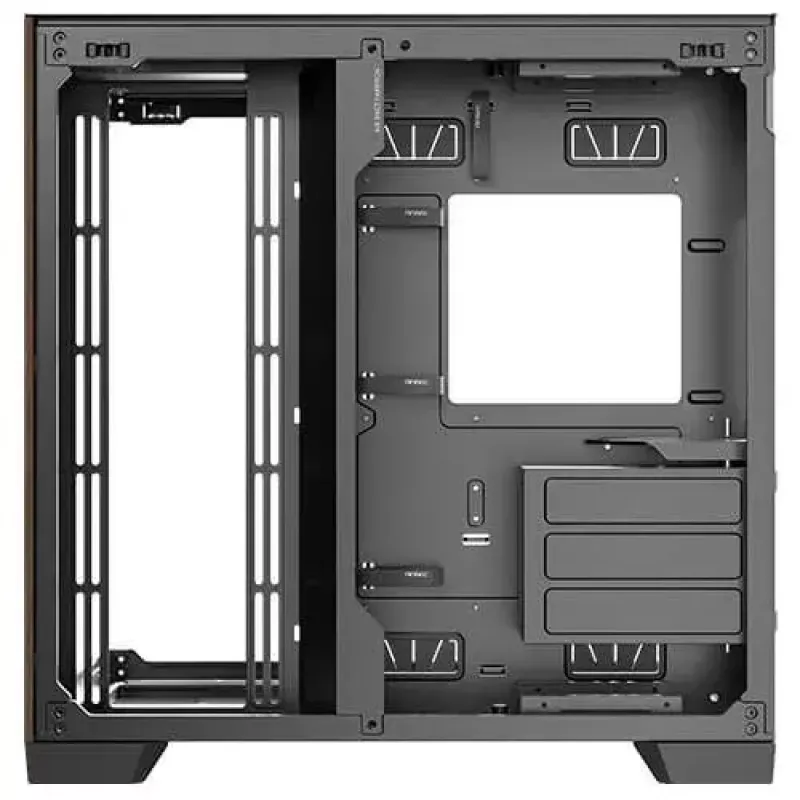 PC-Gehäuse Antec C8 Wood Full Tower Schwarz