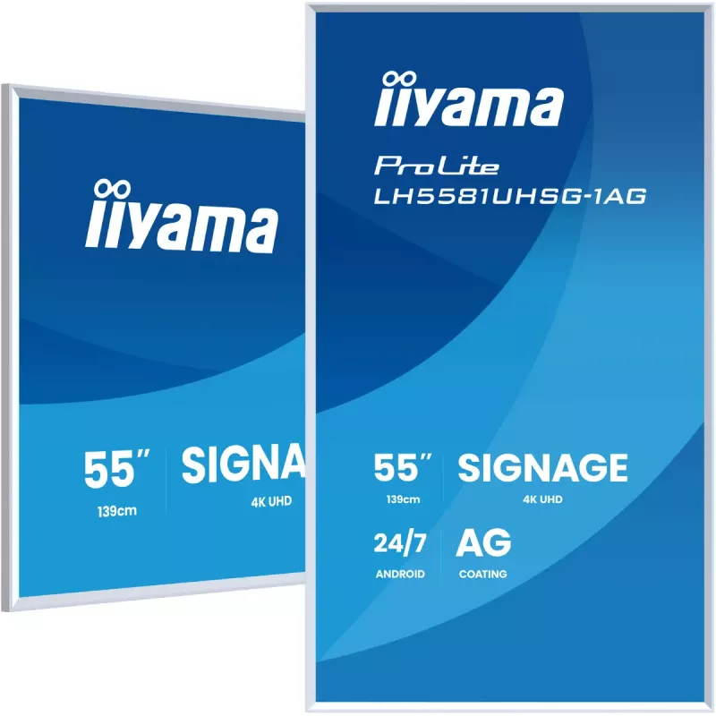 Monitor iiyama LH5581UHSG-1AG 54.6 Zoll Interaktives Flachdisplay 4K Ultra HD 3840 x 2160