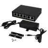 PULSAR Gigabit PoE Switch SG-64 — 4 PoE-Ports, 2 Uplink-Ports