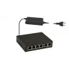 PULSAR Gigabit PoE Switch SG-64 — 4 PoE-Ports, 2 Uplink-Ports