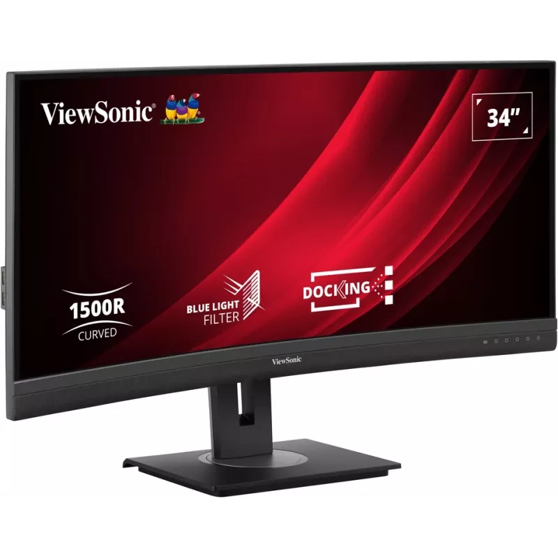 Viewsonic VG3456C Computer-Monitor 86,4 cm (34 Zoll) 3440 x 1440 Pixel UltraWide Quad HD LED Schwarz