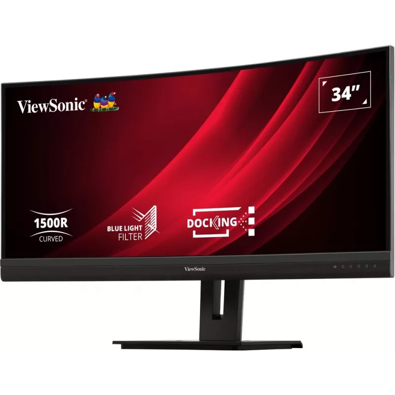 Viewsonic VG3456C Computer-Monitor 86,4 cm (34 Zoll) 3440 x 1440 Pixel UltraWide Quad HD LED Schwarz