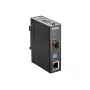 D-Link 100/1000 Mbit/s zu SFP Industrieller Medienkonverter mit Betriebsbereich -40 bis 70 °C
