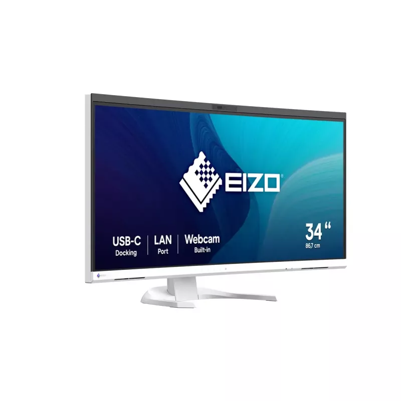 EIZO FlexScan EV3450XC-WT Computer Monitor 86,6 cm (34,1 Zoll) 3440 x 1440 Pixel UltraWide Quad HD LCD Weiß