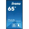 iiyama LH6560UHS-B2AG Signage Display Digital A-board 163,8 cm (64,5 Zoll) LED Wi-Fi 500 cd/m² 4K Ultra HD Schwarz Integrierter Prozessor Android 11 24/7